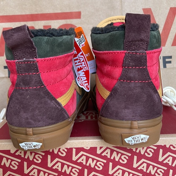 Vans Sk8-Hi 46 MTE Dx Poinsettia /Forest Night sneakers WMNS boots - Picture 14 of 16